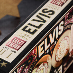 Elvis Presley Playing Cards - The King White Jumpsuit Design, Nostalgic Souvenir Cards