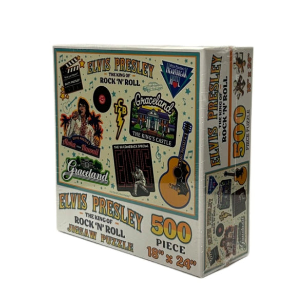 Elvis Presley King of Rock 'N Roll Puzzle - Graceland Official Store