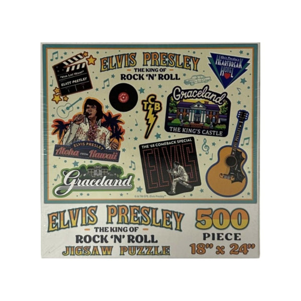 Elvis Presley King of Rock 'N Roll Puzzle - Graceland Official Store