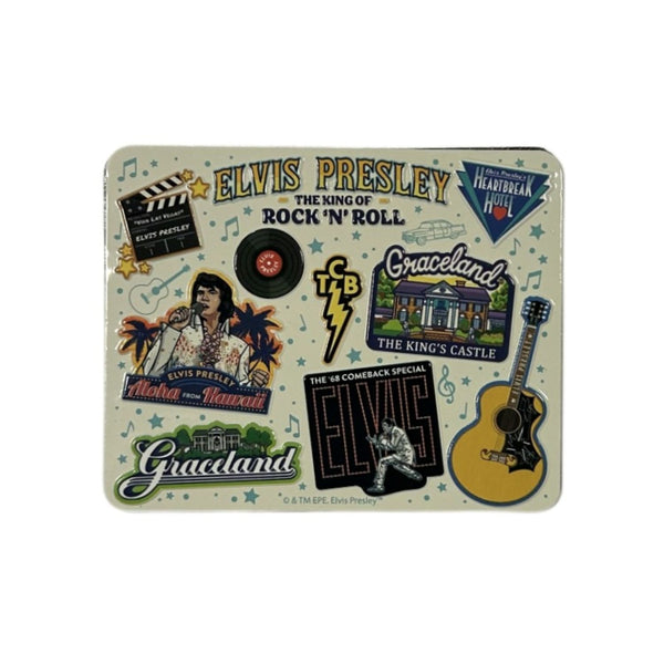 Elvis Presley King of Rock 'N Roll Magnet - Graceland Official Store