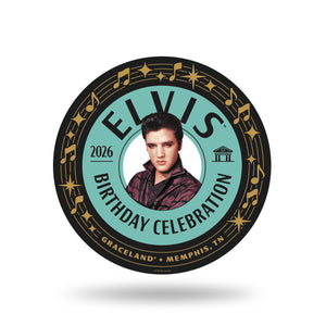 2026 Elvis Birthday Button