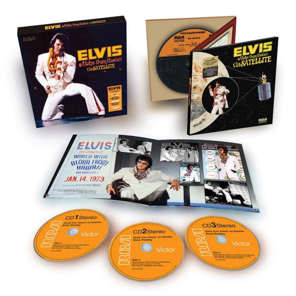 Elvis: Aloha From Hawaii Deluxe Edition FTD 3 CD Set - Graceland