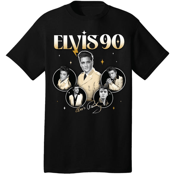 Elvis 90 Collage T-Shirt - Graceland Official Store