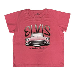 Elvis American Classic Pink Car Women's T-Shirt
