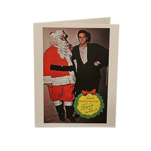 Elvis and The Colonel 1960's Christmas Card