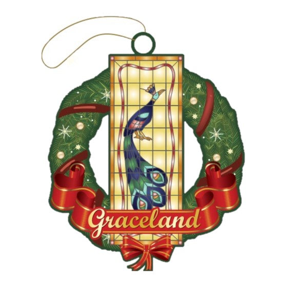 Peacock Wonderland Christmas Wreath – Beliefs in Wreaths Decor Studio