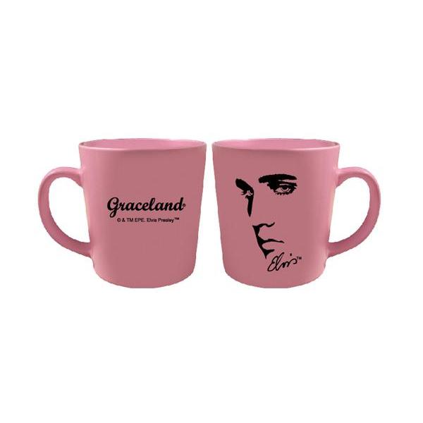 Elvis Pink Classic Car Graceland Matte Coffee Mug - Graceland Official Store