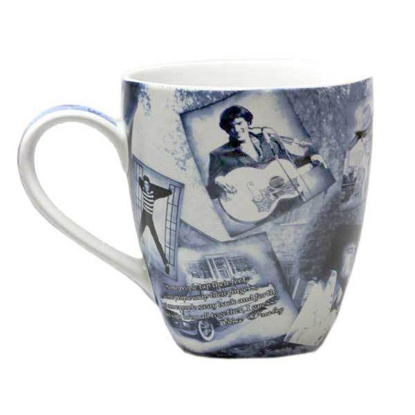 Elvis Presley Keramikbecher – 325 Ml, Spülmaschinenfest, Personalisierbar