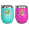 Elvis Aloha From Hawaii Stainless Wine Tumbler