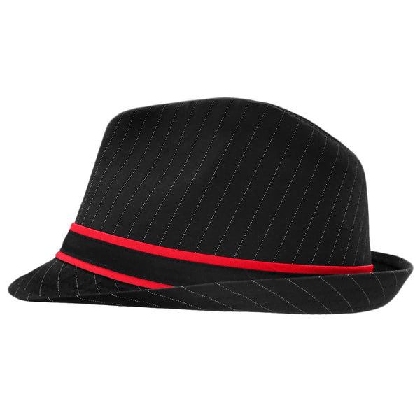 Yankees pinstripe / fedora