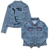 I Heart Elvis Profile Women's Denim Jacket