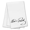 Elvis Presley Signature Scarf White