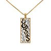 Lowell Hays Gold Plated Elvis Aloha Necklace