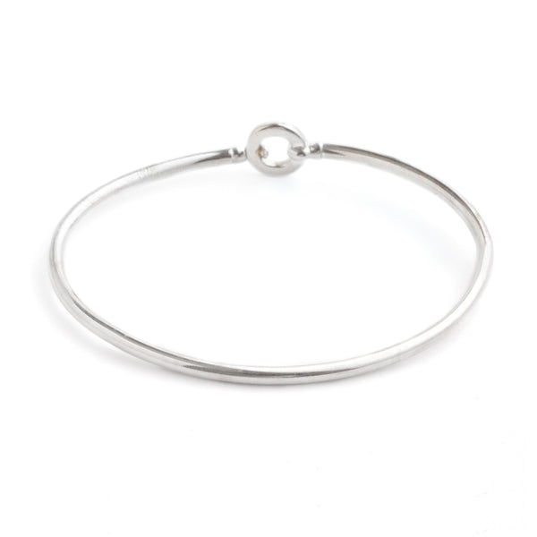 Sterling Silver Bead Bangle Bracelet Graceland Official Store