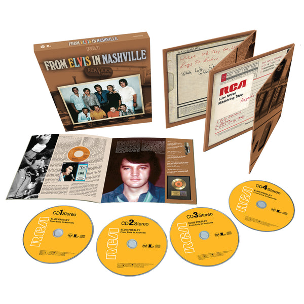 From Elvis In Nashville 4 CD Box Set - Graceland Official Store