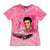Elvis Presley Pink Classic Car Sublimated Women's T-Shirt