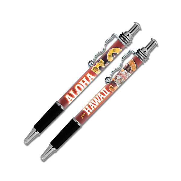 Elvis Aloha From Hawaii 50th Anniversary Set of 2 Pens