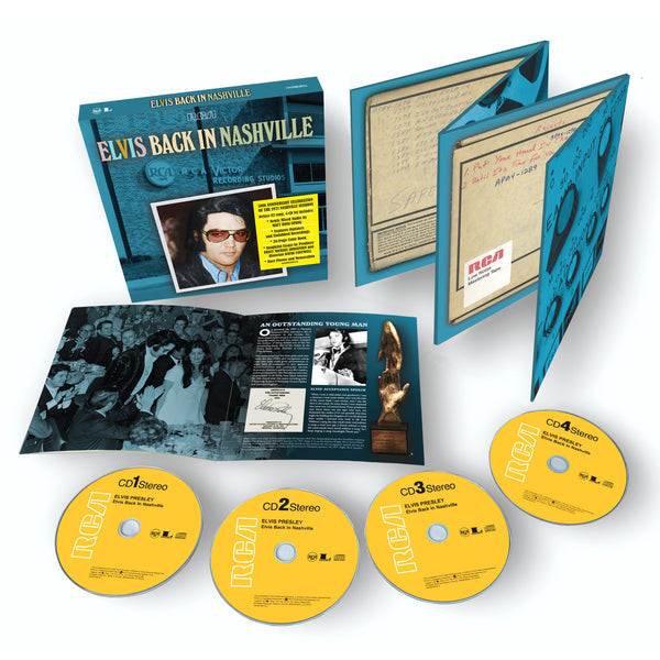 ELVIS CDセット 4枚組 Elvis Back In Nashville 4 CD Box Set - Graceland Official Store