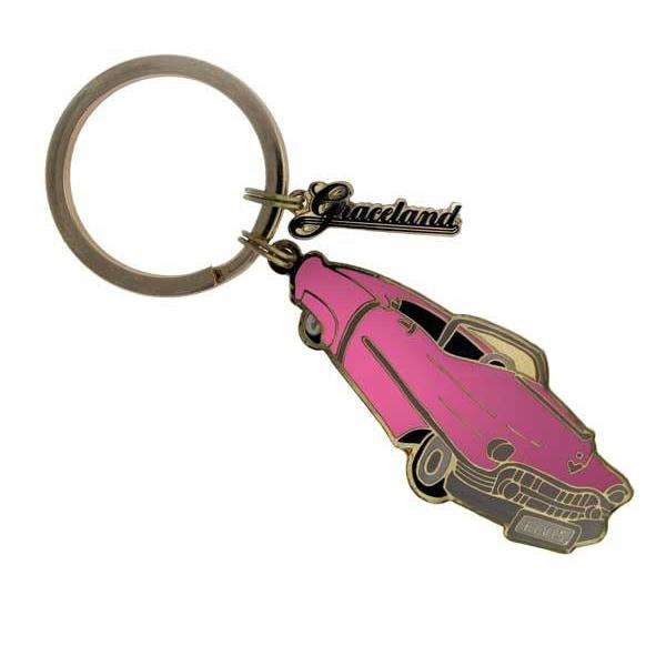 Pink Classic Car Key Ring - Graceland Official Store