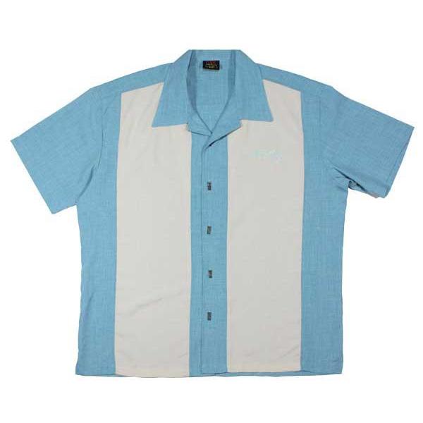 elvis presley dress shirts ELVIS Crown Electric Patch Striped Mechanic WORK SHIRT Kustom Rockabilly punk