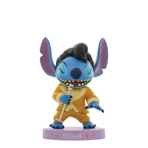 Disney Stitch Inspired By Elvis Gold Lame Vinyl Figurine