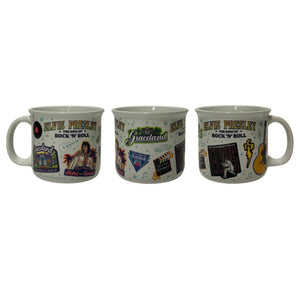Elvis Presley King of Rock 'N Roll Coffee Mug