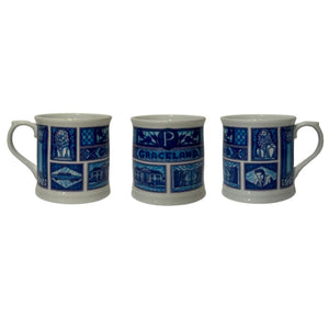 Graceland Blue Tile Coffee Mug