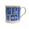 Graceland Blue Tile Coffee Mug