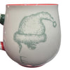 Elvis Embossed Postage Stamp Christmas Mug