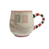 Elvis Embossed Postage Stamp Christmas Mug