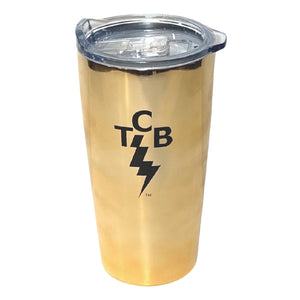 TCB Gold Electroplated Travel Mug