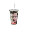 Christmas at Graceland Glitter Travel Tumbler