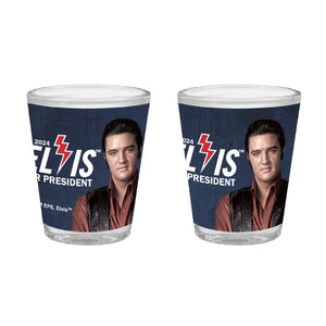 2024 Elvis For President Shot Glass