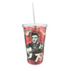 Elvis 70 Years of Rock N Roll Straw Tumbler