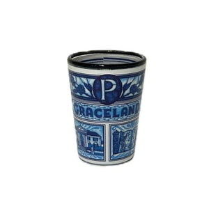 Graceland Blue Tile Shot