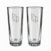 EP Etched Highball Glasses (Set of 2)