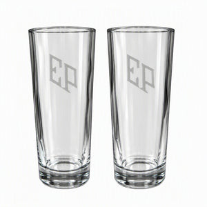 EP Etched Highball Glasses (Set of 2)