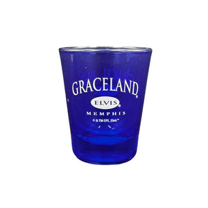 Graceland Trademark Blue Shot Glass