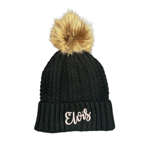 Elvis Faux Fur Pom Beanie
