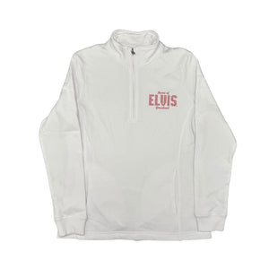 Elvis Graceland Half Zip Women's Crew