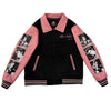 Elvis Presley Pink Retro Varsity Jacket