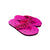 Elvis Graceland Pink Sequin Strap Flip Flops