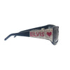 Elvis Signature Style: Red Heart Elvis Bling Sunglasses