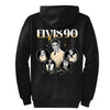 Elvis 90 Collage Zip Hoodie