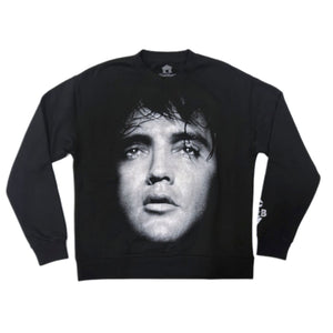 Elvis Close Up Relaxed Crew Sweatshirt