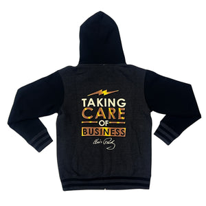 Taking Care of Business Varsity Hoodie