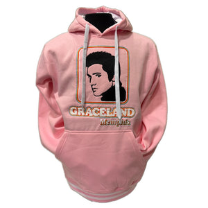 Elvis 50's Portrait Chenille Hoodie