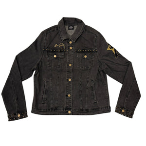 TCB Studded Women's Denim Jacket