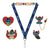 Disney Stitch Inspired By Elvis Lanyard and Pin Set