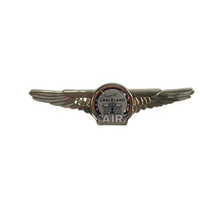 Graceland Air Silver Wings Pin